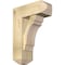 Ekena Millwork Olympic Craftsman Rough Sawn Bracket w/ Offset Brace, Douglas Fir, 8"W x 20"D x 28"H BKT0806X20X28OLY04RDF - alternate 1